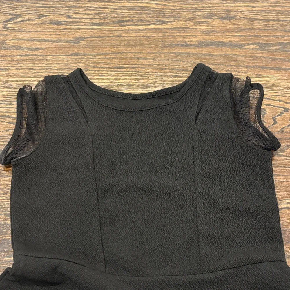 Place Girl’s Black Casual Dress Size Medium